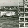 Construction - Aerial view with frame in foreground