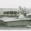 Consumers Building - Sculpture entitled Crest (Brenda Putnam) and front of building