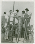 Contests - Rudy Vallee at ice cream eating contest