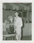 Contests - Dick McVadyen with trophy