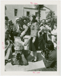 Contests - Woman posing for photogenic contest