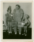 Contests - Uncle Don with winners of his radio club contest
