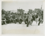 Contests - Tire rolling contest participants