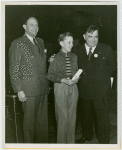 Contests - James Marshall and Fiorello LaGuardia with the Typical American Boy