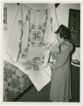 Contests - America through the Needle's Eye - Winner with prize winning quilt