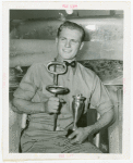 Contests - Beauty - Handsomest Iceman in All New York - Winner with trophy