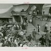Contests - Beauty - Television Girl - Crowd and contestant outside Cavalcade of Centaurs