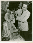 Contests - Cinderella - Fred Waring placing crown on winner