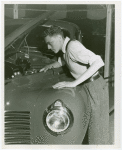 Contests - Golden Key - Winner examining car