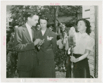 Contests - Hay Fever - Woman sneezing while man and woman judge