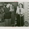 Contests - Hay Fever - Woman sneezing while man and woman judge