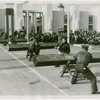 Contests - Parks Department - Wood sawing contest contestants