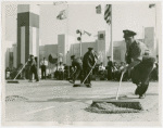 Contests - Parks Department - Sand sweeping contest contestants