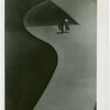 Contests - Photograph - Prizewinning photograph of couple walking in the shadow of the Trylon
