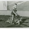 Contests - Turtle Derby - Boy on winning tortoise