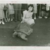 Contests - Turtle Derby - Woman with winning tortoise