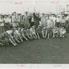 Contests - Turtle Derby - Women lined up with turtles