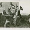 Continental Baking Co. - M. Lee Marshall (President, Continental Baking Co.), Patricia Ellis, Grover Whalen, Basil Rathbone and Arlene Blackburn on tractor