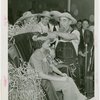 Continental Baking Co. - Harvest Queen receiving crown from James Montgomery Flagg