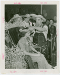 Continental Baking Co. - Harvest Queen receiving crown from James Montgomery Flagg