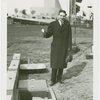 Cosmetics - Strong Box - Joseph Revson holding item