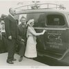 Coty - Mrs. William Howard Taft III dedicating ambulance