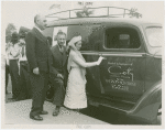 Coty - Mrs. William Howard Taft III dedicating ambulance