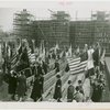 Court of Peace - Dedication - Folding chairs and flags