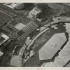 Court of Peace - Dedication, aerial view of Giant American Flag