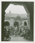 Court of States Building - Courtyard and crowd