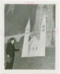 Czechoslovakia Participation - Vladimir Hurban (Czechoslovakian Minister to the U.S.) and mosaic