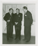 Czechoslovakia Participation - John Finlay, Vladimir Hurban (Czech Minister to U.S.), George Janecek (Commissioner General to World's Fair)
