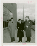 Czechoslovakia Participation - Benes, Edward (President) - With Vladimir Hurban (Czechoslovakian Minister to the U.S.) and George Janacek (Commissioner General to the Fair)