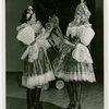Czechoslovakia Participation - Czechs in traditional dress - With gas mask