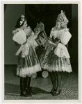 Czechoslovakia Participation - Czechs in traditional dress - With gas mask