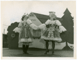 Czechoslovakia Participation - Czechs in traditional dress - On set