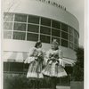 Czechoslovakia Participation - Czechs in traditional dress - In front of building
