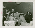 Rufus Dawes (President, Chicago Century of Progress) being interviewed