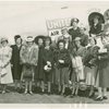 Delaware Participation - Delaware Committee in front of airplane