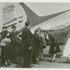 Delaware Participation - Delaware Committee in front of airplane