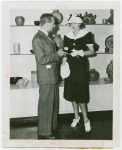Denmark Participation - Henrick Louis Hans Kauffman (Danish Minister to U.S.) and wife