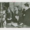 Denmark Participation - Prince Frederik and Princess Ingrid - Signing book