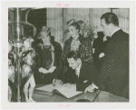 Denmark Participation - Prince Frederik and Princess Ingrid - Signing book