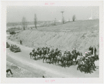 Denmark Participation - Prince Frederik and Princess Ingrid - In car with Fairgrounds in background