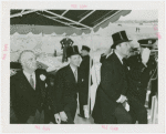 Denmark Participation - Prince Frederik and Princess Ingrid - With Grover Whalen under tent