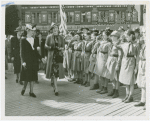 Denmark Participation - Prince Frederik and Princess Ingrid - With Girl and Boy Scouts