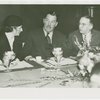Department Store Executives Luncheon - At table with Grover Whalen