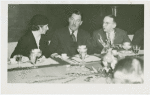 Department Store Executives Luncheon - At table with Grover Whalen