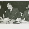 Department Store Executives Luncheon - At table with Grover Whalen