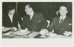 Department Store Executives Luncheon - At table with Grover Whalen